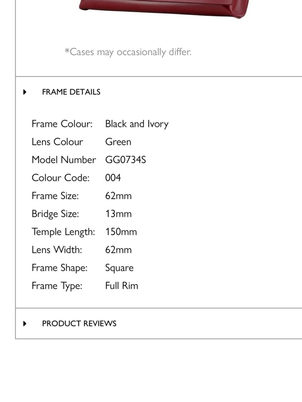 Gucci women’s sunglasses - Picture 5 of 5